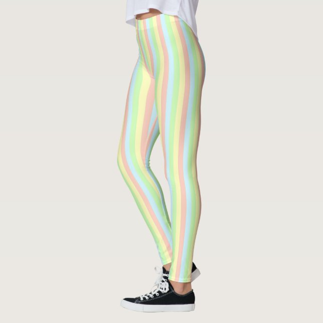 Leggings Filet de pastel d'arc-en-ciel (Gauche)