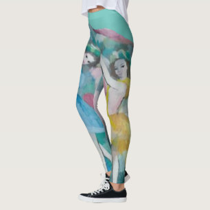 Leggings Fille Ballerina Dancers Thunder_Cove