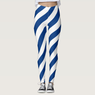 Leggings Finlande Couleurs du drapeau national diagonales t