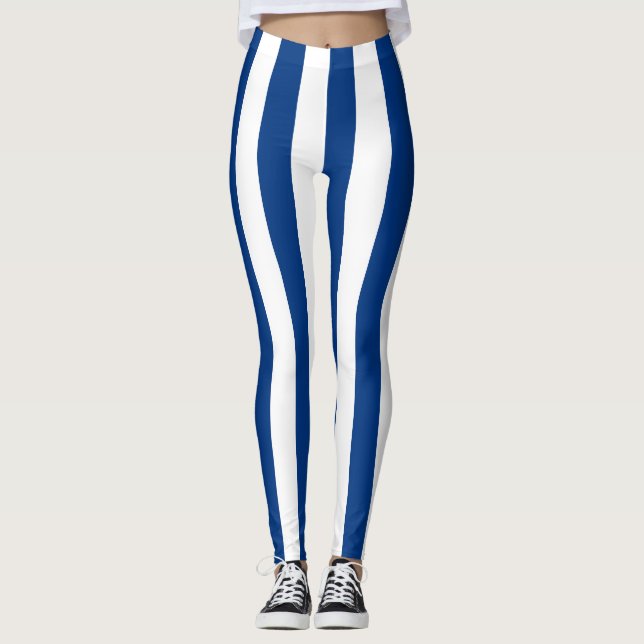 Leggings Finlande Couleurs du drapeau national Verticalemen (Devant)