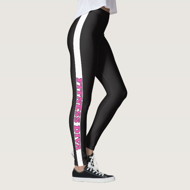 LEGGINGS "FITNESS DIVA" (Droite)