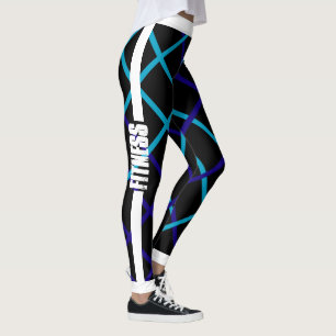 Leggings Fitness/Énergie (Découpe blanche)
