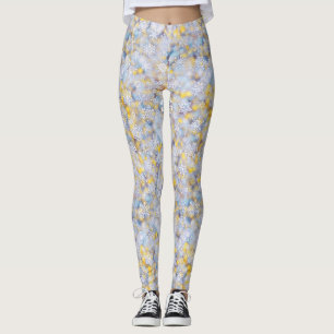 Leggings flacons de neige étincelants