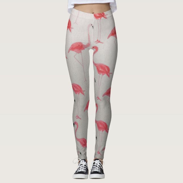 Leggings Flamants roses (Devant)