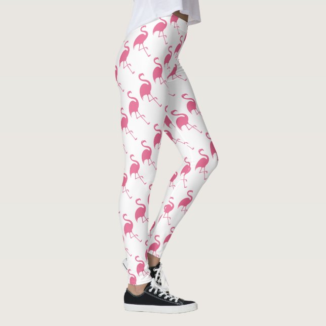 Leggings Flamants roses roses élégants (Droite)
