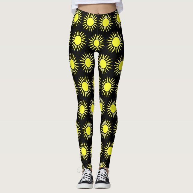 Leggings Flambage Sun Thunder_Cove (Devant)