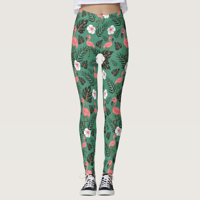 Leggings Flamingo seamless (Devant)