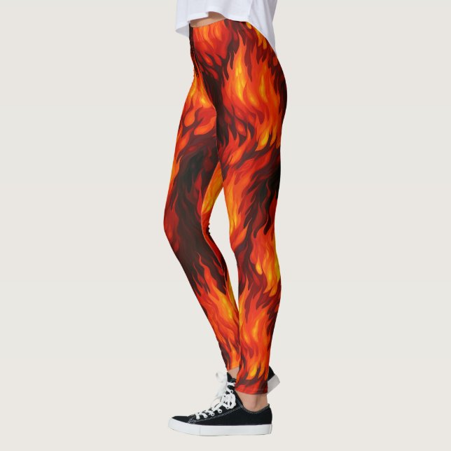 Leggings Flamme de feu (Gauche)