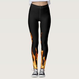 Leggings Flammes - Flamme - Flames - Flames - Feu - Fire L