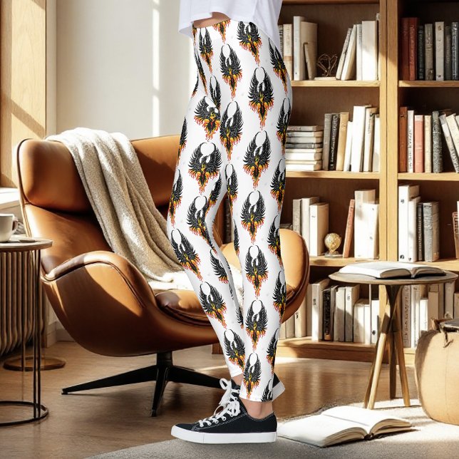 Leggings Flammes tribales Phoenix Firebird (Créateur téléchargé)