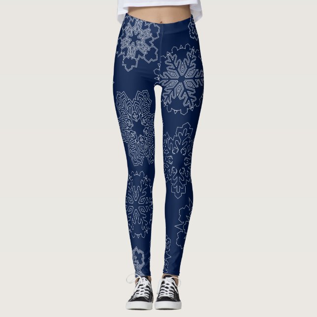 Leggings Flèche de neige (Devant)
