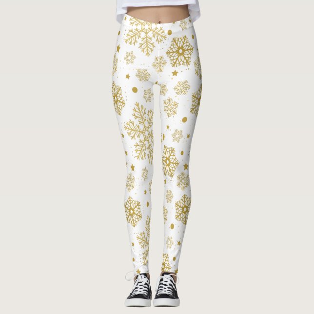 Leggings Flèche dorée (Devant)