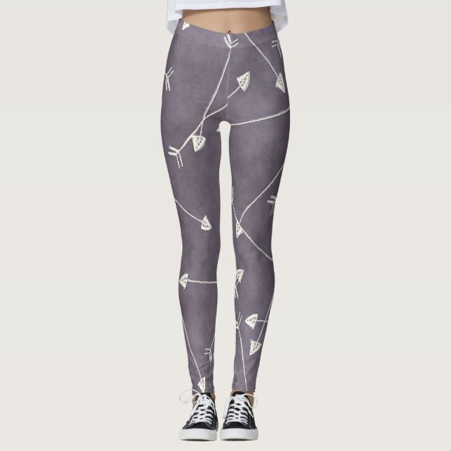 Leggings Flèches grises Scandi (Devant)
