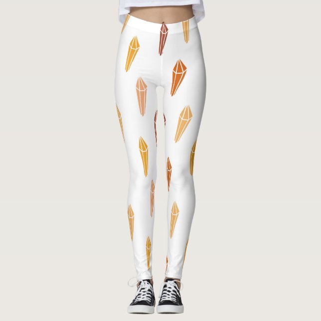 Leggings Fleur blanche (Devant)