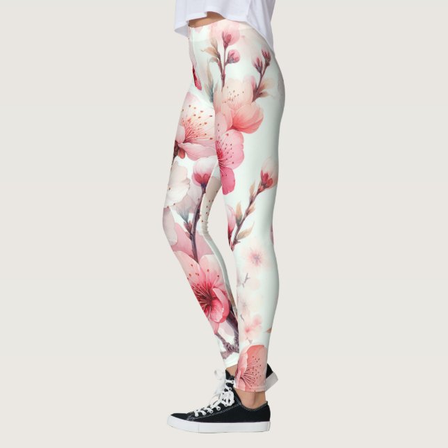 Leggings Fleur de Cerisier (Gauche)