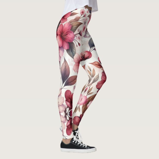 Leggings Fleur de Cerisier (Droite)