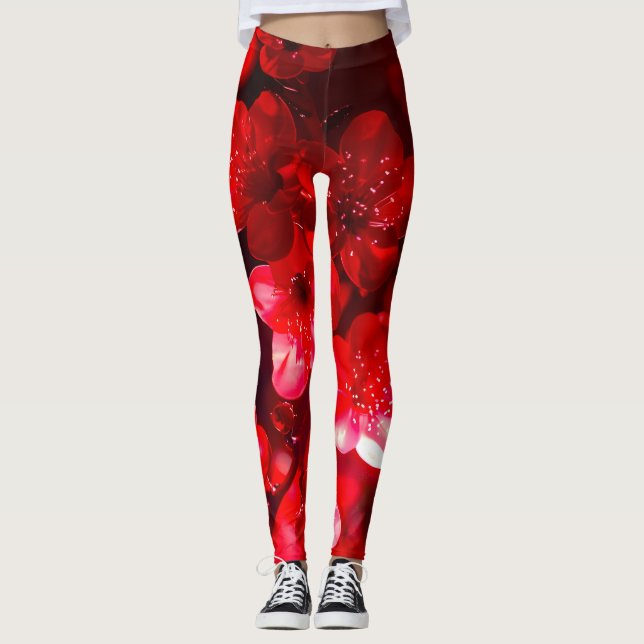 Leggings Fleur de cerisier Twilight (Devant)