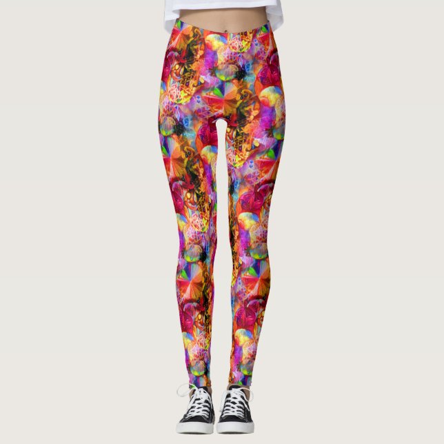 Leggings Fleur de la vie 10 (Devant)