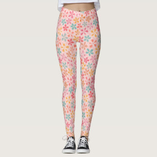 Leggings fleur de preppy