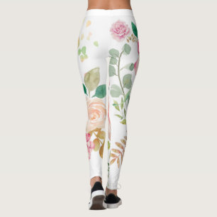 Leggings fleur de printemps