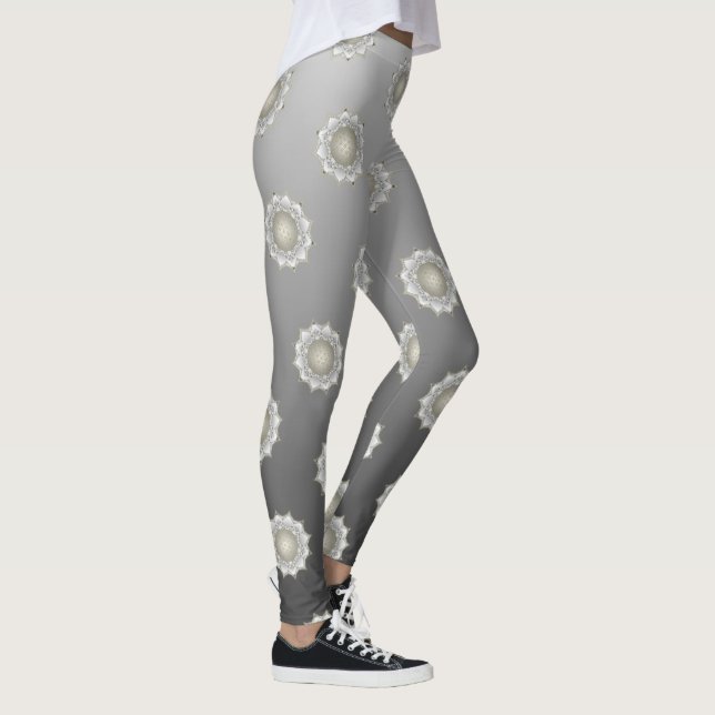 Leggings Fleur de Vie - Mandala Fleurs 1 (Droite)