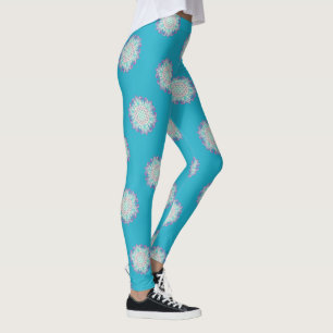 Leggings Fleur de Vie - Mandala Indien 2