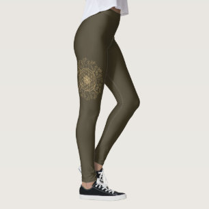Leggings Fleur De Vie - Ornements Vintages Mandala 2