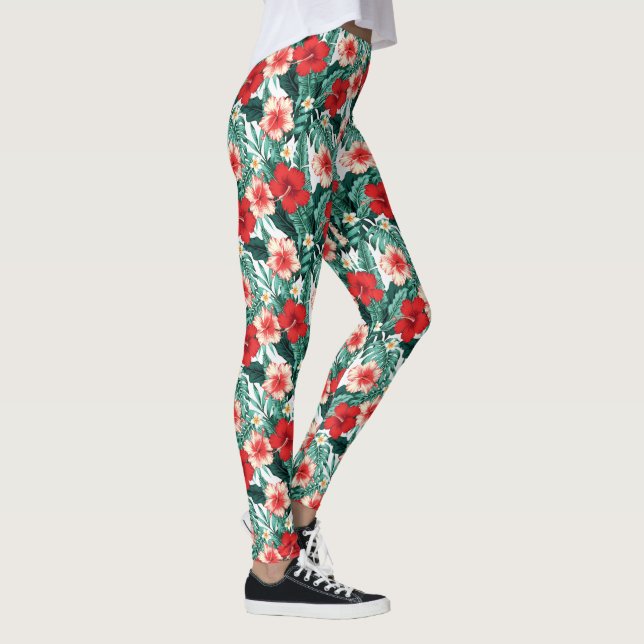 Leggings Fleur d'Hibiscus  (Droite)