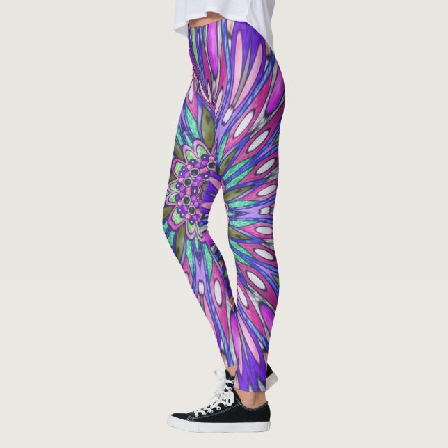 Leggings Fleur Mandala (Gauche)