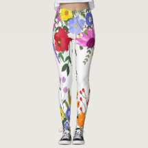 Leggings fleur sauvage