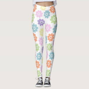 Leggings Fleur sauvage du printemps