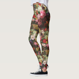 Leggings Fleuresse botanique