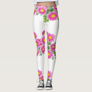leggings fleuris