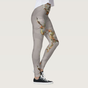 Leggings Fleurs abstraites