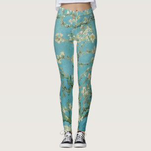 Leggings Fleurs d'amandes par Vincent Van Gogh Art