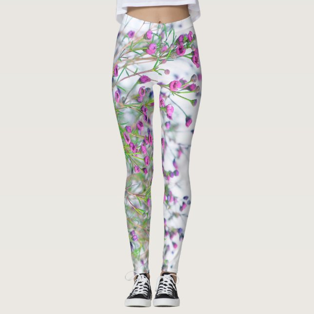Leggings Fleurs d'appel d'offres (Devant)
