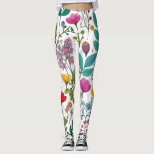 LEGGINGS FLEURS DE FORET