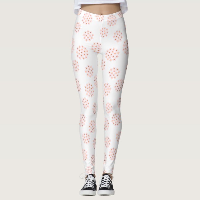 Leggings Fleurs de Hoya (Devant)