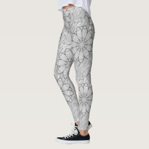 Leggings Fleurs de pierre