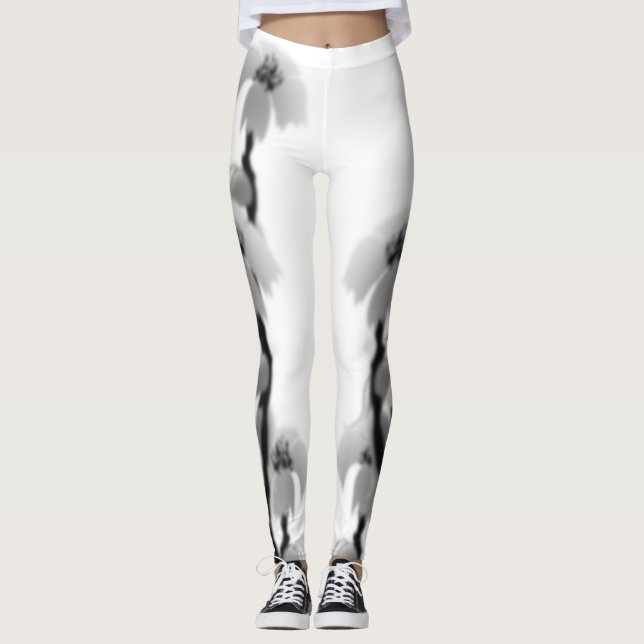 Leggings Fleurs dépoussiérées (Devant)