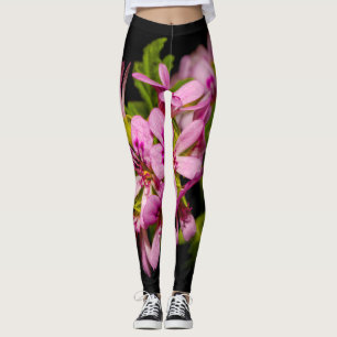 Leggings Fleurs élégantes de citronnelle