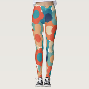 Leggings Fleurs les années 70