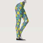 Leggings Fleurs Mignonnes Et Pickleball Coloré Feuille Amus<br><div class="desc">Prenez votre jeu dans un cran avec ces leggings de pickleball amusants avec des boulettes jaunes dressées contre un arrière - plan de fleurs de jardin et de feuilles. Idéal pour jouer au rec quotidien,  jouer au tournoi ou simplement courir autour de la ville.</div>