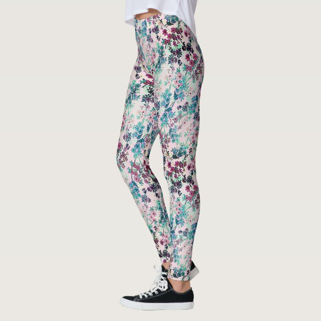 Leggings Fleurs superbes (Gauche)