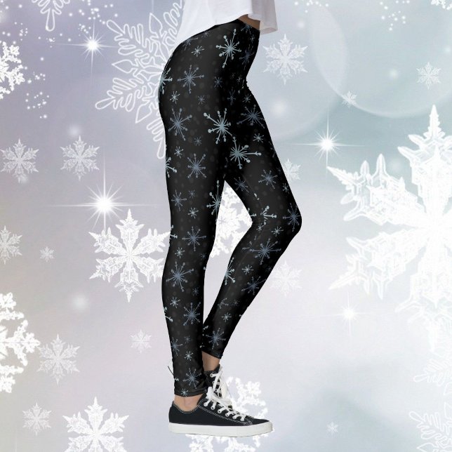 Leggings Flocon de neige Hiver haute qualité femme Neige no (Créateur téléchargé)