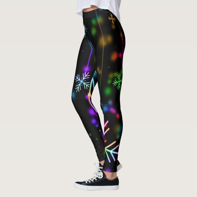 Leggings Flocons de neige (Gauche)