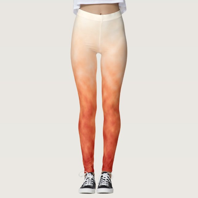 Leggings Floraison ardente (Devant)