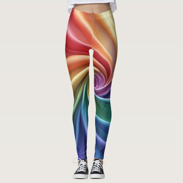 Leggings Floraison Chromaspirale (Devant)