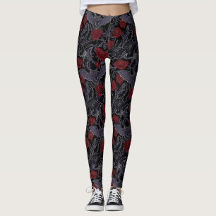 Leggings Floraison Nocturne