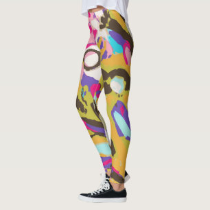 Leggings Floral Boho rose I